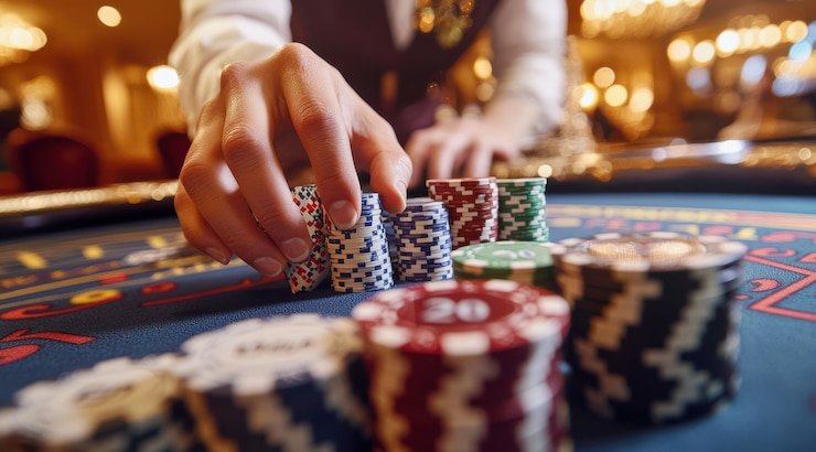 Dashboard kasino langsung qq nusa menampilkan meja blackjack, roulette, dan baccarat dengan dealer profesional